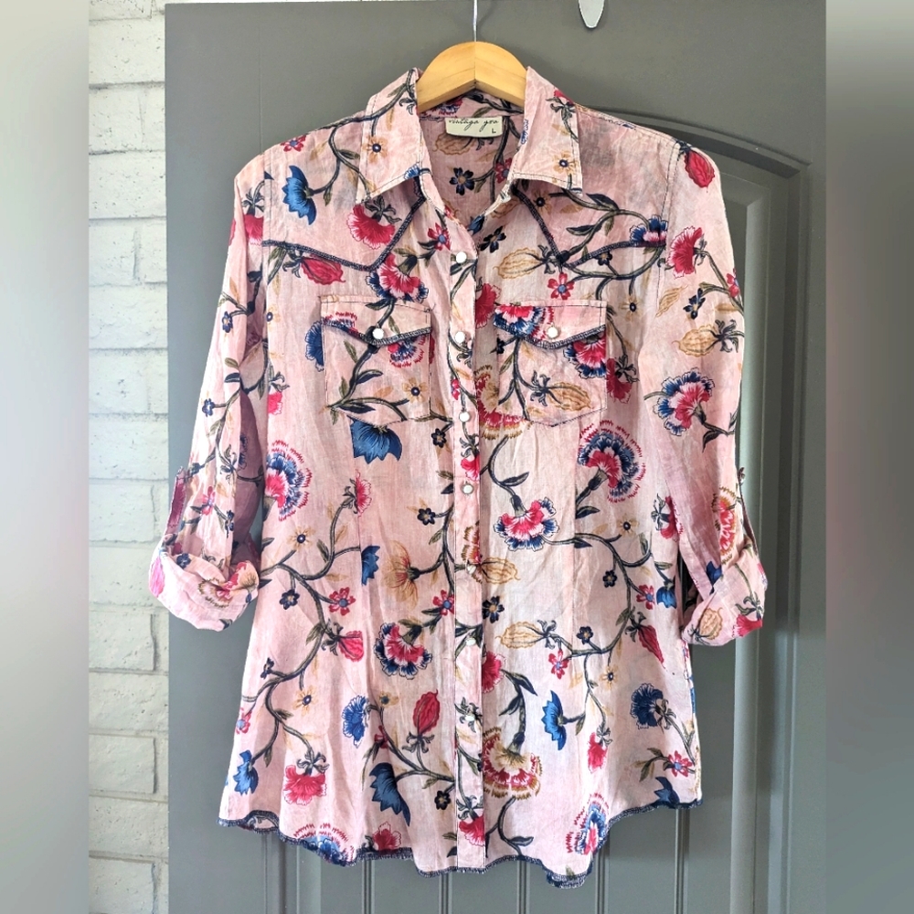 Vintage Goa blouse